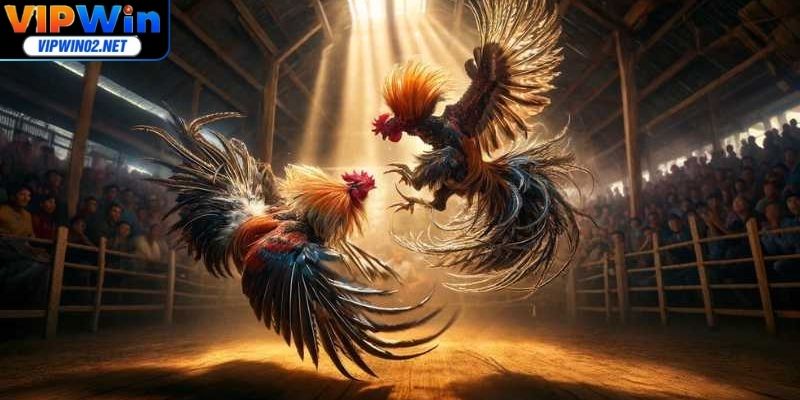 Đá gà bên cam là bộ môn được nhiều người chơi săn đón