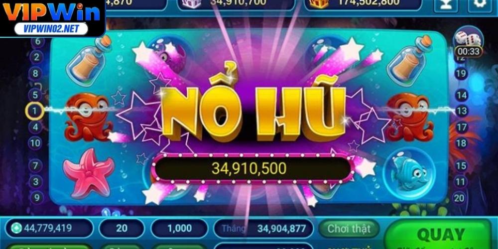 Tỷ lệ nổ hũ siêu cao là điểm cộng to lớn của sân chơi Vipwin
